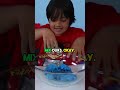 Slime Color Mixing Challenge Green vs Blue! #shorts