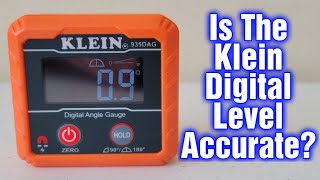 Klein Digital Angle Gauge & Level Test And Review