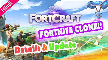 Fortcraft - A Fortnite Clone | New Game Fortcraft Release date & Details Hindi | Fortnite Twin