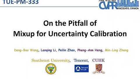 [CVPR 2023 Poster] On the Pitfall of Mixup for Uncertainty Calibration (Wang et al.)