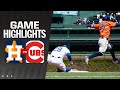 Astros vs cubs game highlights 42524  mlb highlights