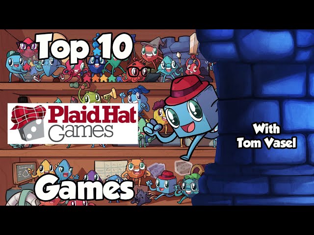 Top 10 Plaid Hat Games - with Tom Vasel class=