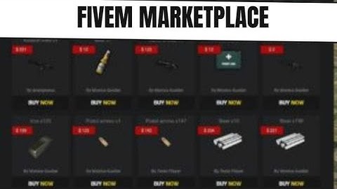 [ FiveM Script ] Fivem Marketplace | FiveM store - FiveM ESX Scripts