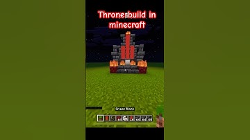How To Build Throne In Minecraft🔥#minecraft#tutorial#builds#gaming#shorts#shortfeed