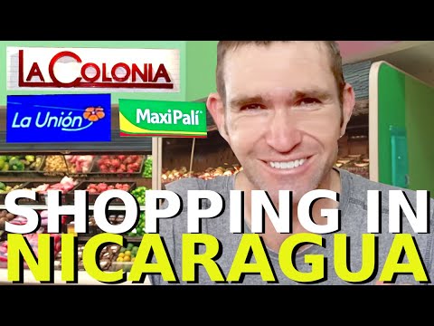 Grocery Shopping in Nicaragua | Nicaragua Cost Of Living | Maxi Pali, La Union and La Colonia