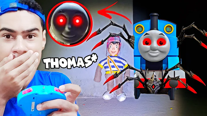 Fui atrs do THOMAS O TREM com o CARRINHO DE CONTRO...