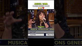 Alessia Cara Impersonates Lorde 😂🔥 | Jimmy Fallon #shorts