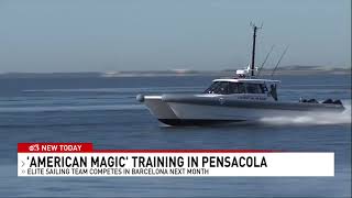 'American Magic' sailing team honing skills in Pensacola ahead of America's Cup in Barcelona