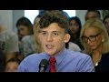 Florida school shooting survivors demand change during visit to state capital