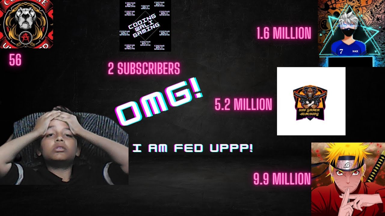 Oh my God! My friend's channel has more subs than me. - YouTube