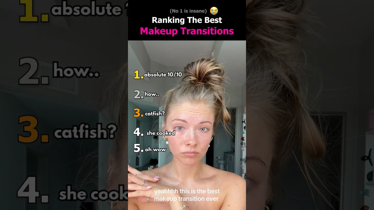 Ranking MAKEUP TRANSITIONS 