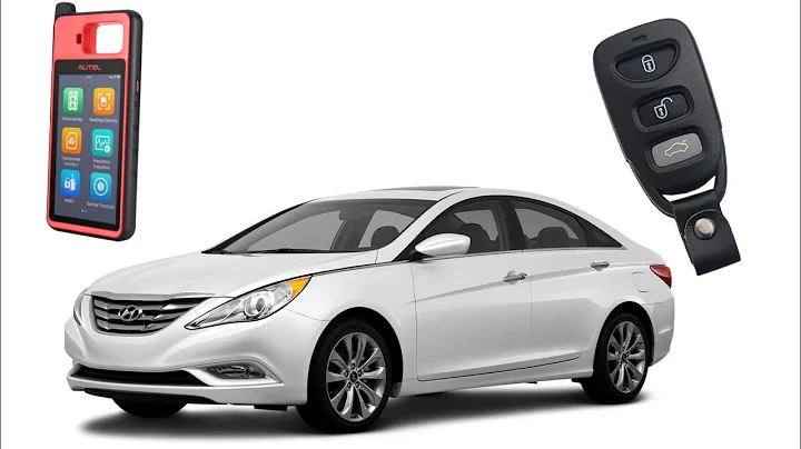 How to program Hyundai Sonata Remote 2011-2014: AUTEL KM100
