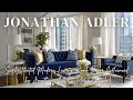Sophisticated Modern Living Room Decor Influenced by Jonathan Adler’s Playful Style