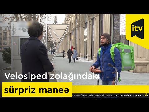 Video: Velosiped zolaqlarına istilənən sürücülər, sorğunun nəticələri