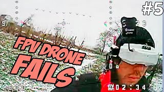 ☀ FPV Фейлы! Квадрокоптером в лицо! [FPV Drones Fails #5]