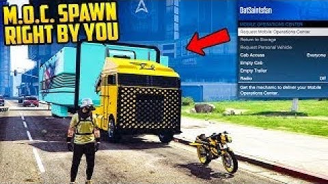 How to Spawn the M.O.C. Anywhere & Right Next to You! (GTA Online Tips & Tricks)