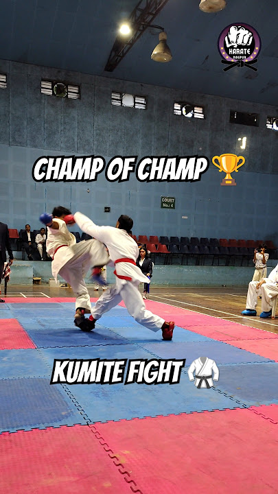 Champ Of Champ KUMITE FIGHT (Semi final) #karate #kumite #coc #karatefight #nagpur #shorts