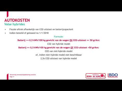 Tax & Legal Update 2020 – Vennootschapsbelasting