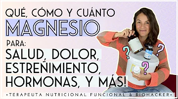 ¿Cuál es el mejor suplemento de magnesio para el dolor nervioso?