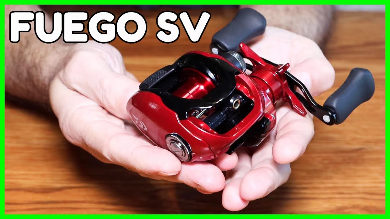 Daiwa Fuego SV 103shl cs baitcaster reel unboxing - YouTube