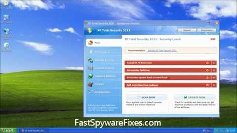 How To Remove XP Total Security 2011