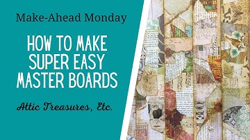 How to Make an Easy Masterboard