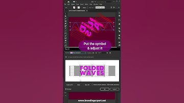 How to make this Wave text effect in Illustrator