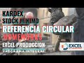 💥Referencia Circular💥Stock Mínimo • Kardex