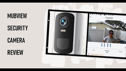 MUBVIEW Q5 Security Camera, Indoor Outdoor 2.4g 1080p, Rechargeable, Color Night Vision Full Review