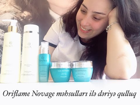 Üz dərisinə qulluq // Oriflame Novage məhsulları haqqında fikirlərim