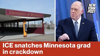 ICE detains international grad student at University of Minnesota in latest federal crackdown