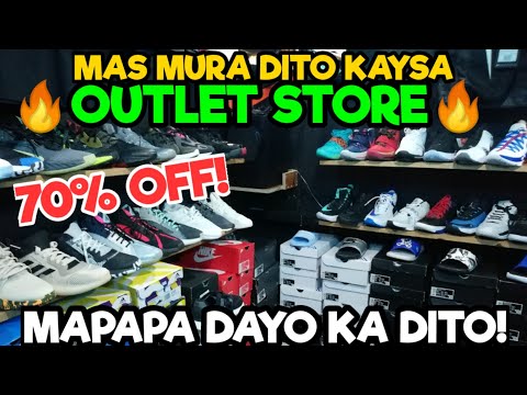 Mas Mura Pala Dito Kumpara sa OUTLET STORE Ng NIKE & ADIDAS || Sale 70% OFF! Bagsakan na naman dito