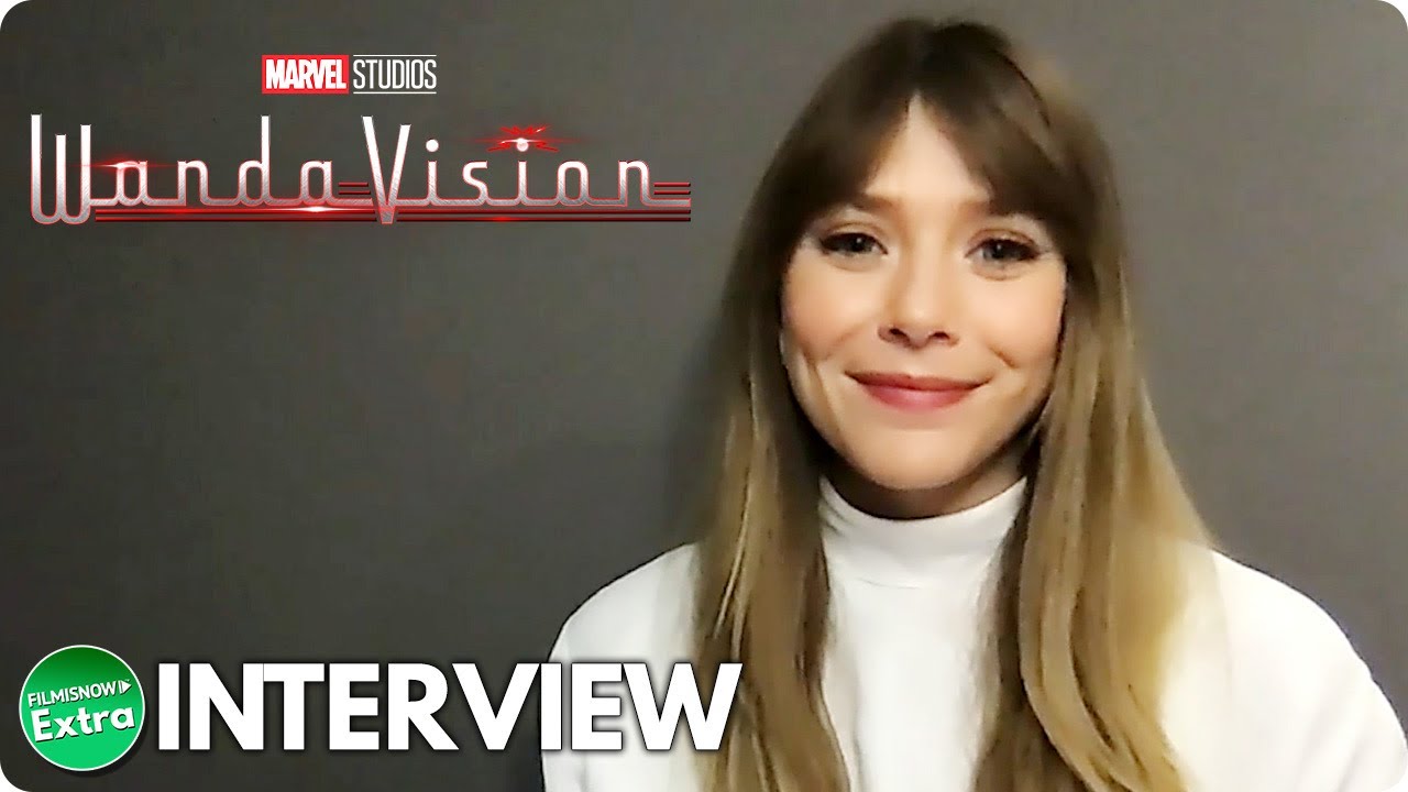 WANDAVISION | Elizabeth Olsen Official Interview