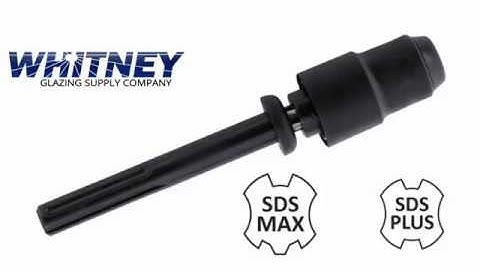 Utilizing an adapter for your SDS-Plus bits in an SDS-Max machine