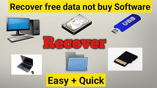 How to Recover Deleted Photos Videos Documents  free  (2019) Easy screenshot 1