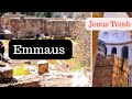 Travelling to emmaus from jerusalem the risen christ indeed he is risen