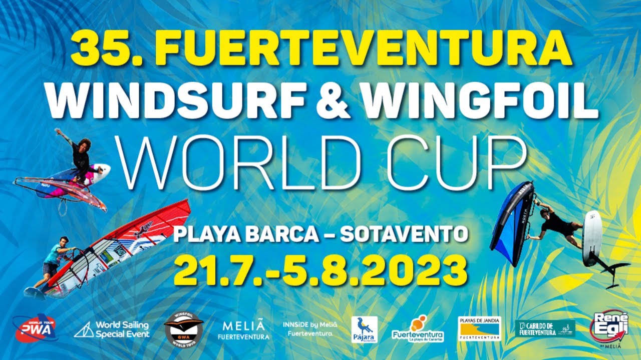 Watch live this afternoon - Windsurfing World Cup - final day.