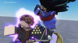 Star Platinum Beatdown (Roblox Animation)