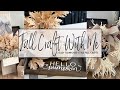 FALL CRAFT WITH ME 2021 | 3 EASY FARMHOUSE-STYLE FALL CRAFTS