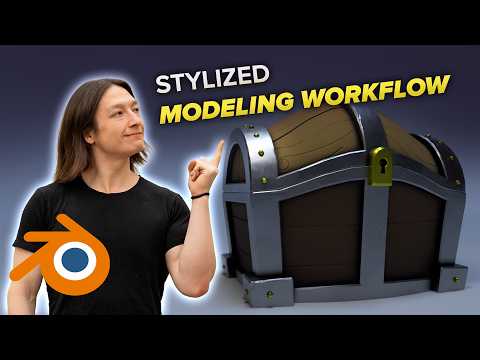 Blender Stylized Modeling Tutorial | Treasure Chest Blockout