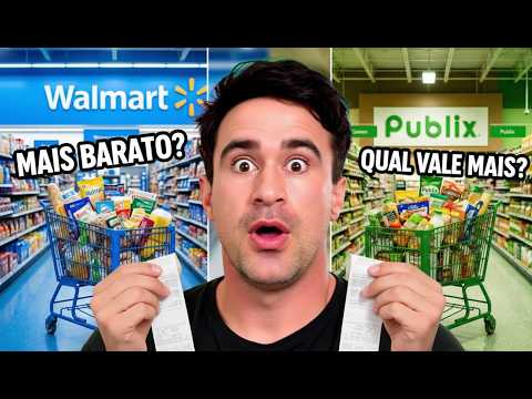 E agora... PUBLIX OU WALMART 😱 Qual o mais BARATO