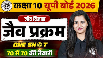 जैव प्रक्रम (Life Processes) - One Shot | Biology (Jeev Vigyan) | Class 10 Science | UP Board 2026