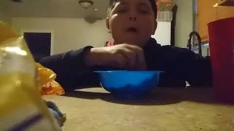 The hot Cheetos Challenge