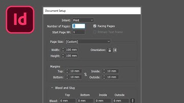 How to Set Up a New Document in Adobe InDesign