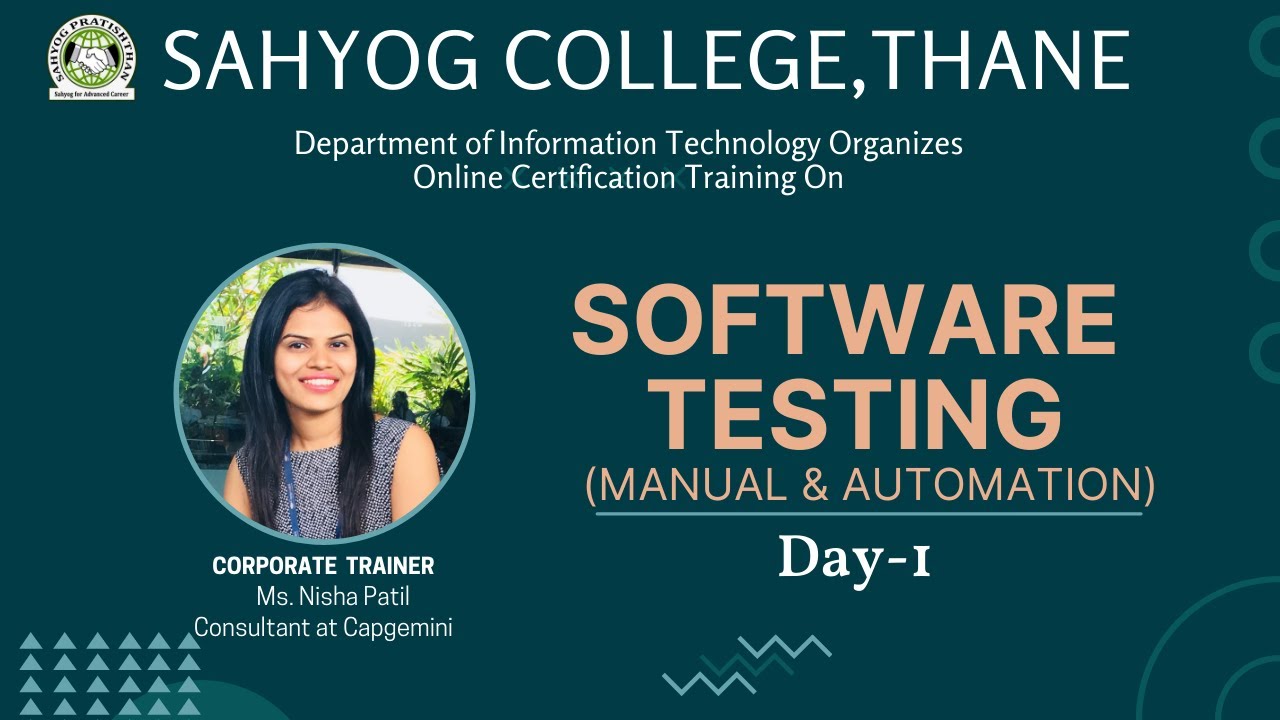 Software Testing Certification-Day 1 - YouTube
