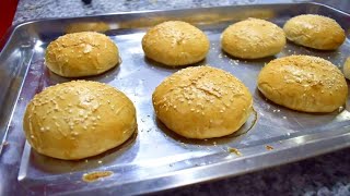 COMO HACER PAN DE HAMBURGUESAS!!// ¡Receta fácil y deliciosa!