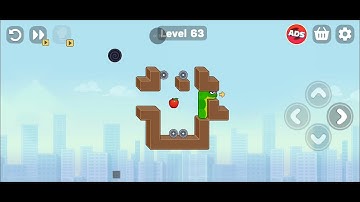 Snake Puzzle Slither To Eat Level 63 Walkthrough Gameplay Android,iOS 