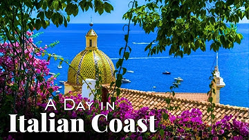 Italian coastline views that feel unreal — from Positano’s pastel cliffs to the turquoise sea