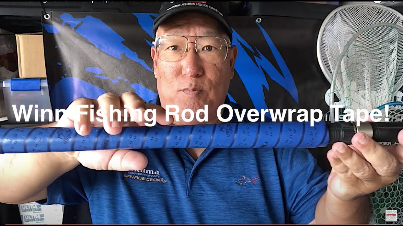 Winn Fishing Rod Overwrap Tape!! Just For Fishing Rods! 