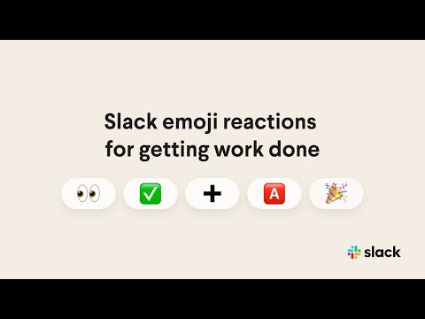 Using Slack emoji reactions for getting work done  | Slack 101